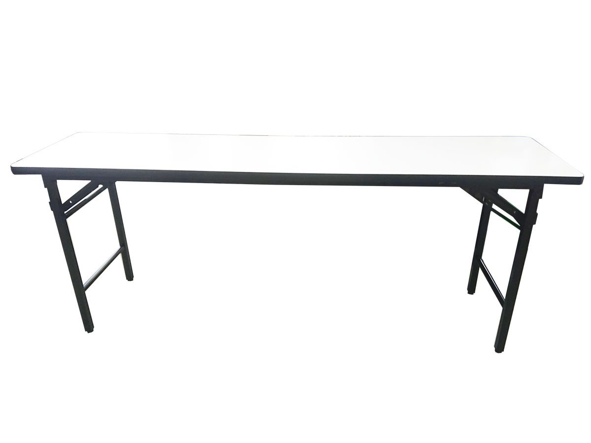 屋内用　長テーブル　1800×450　白天板